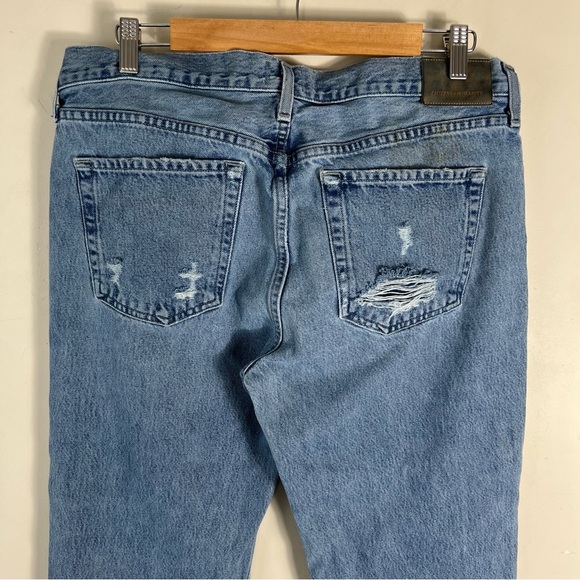 citizens of humanity Neve Low Slung Relaxed in Bowie Raw Hem Size 29 Cotton - Picture 4 of 12